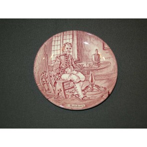 Wedgwood beroepen onderzetters rood Soldier