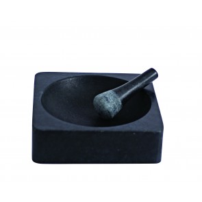 SALT & PEPPER Soho vijzel en stamper doorsnee 20,5 cm., hoogte 6 cm.