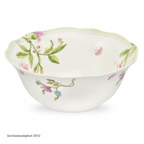 PORTMEIRION Porcelain Garden (salade) schaal doorsnee 28 cm