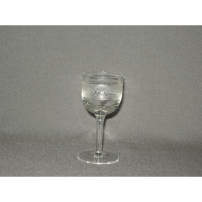 gebruikt glas rollend geld steel O4 cm.