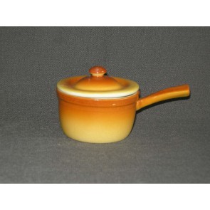 Petrus Regout parafeu oranje 003. steelpannetje