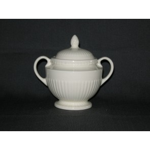 Wedgwood Edme plain suikerpot vlekjes deksel