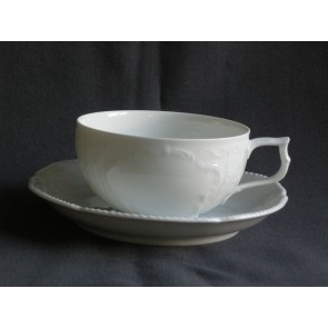 Rosenthal Sanssouci WeiS theekop & schotel