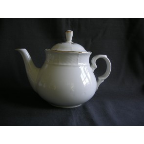 Thun wit met goud theepot