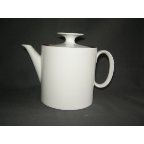 Thomas Medaillon bruin - goudkleurige decorrand theepot