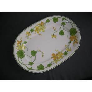 Villeroy & Boch Geranium vleesschaal 39,5 x 27 cm.