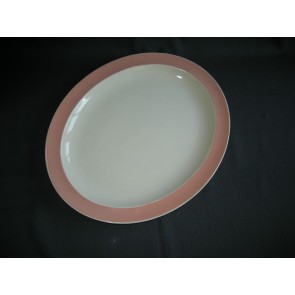 Boch Frères Keralux pastel zalmrose vleesschaal