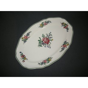 Villeroy & Boch Alt Strassburg nieuw stempel vleesschaal 30 x 20 cm.