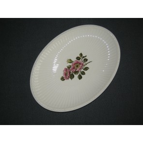 Wedgwood Briar Rose vleesschaaltje, tevens onderschotel voor sauskom, 16 x 22,5 cm