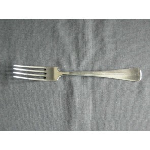 Gero verzilverd model 20 Haags Lofje vork 18,5 cm. 